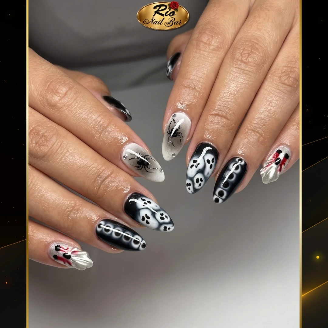 Halloween Nail Art Oct 9 2026